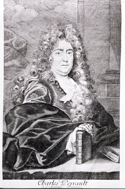 Portrait of Charles Perrault by French School